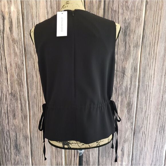 NWT Mignon Doo Sleeveless Top Beading Detail - Picture 4 of 12
